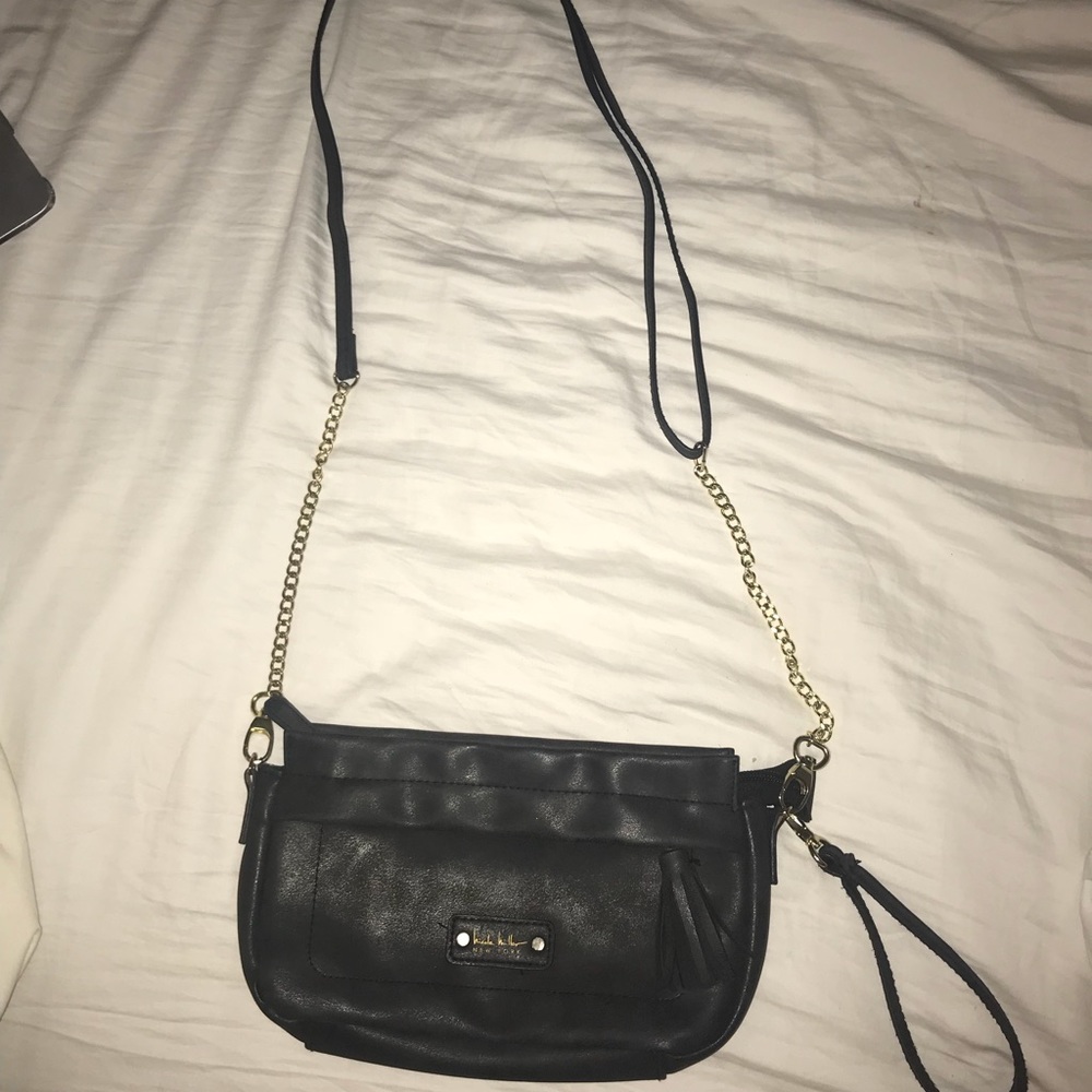 Nicole Miller Black crossbody bag
